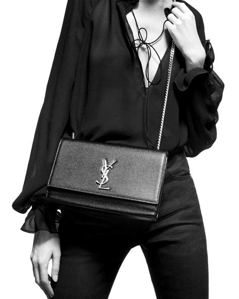 ysl kate monogram shoulder bag|ysl kate bag sizes.